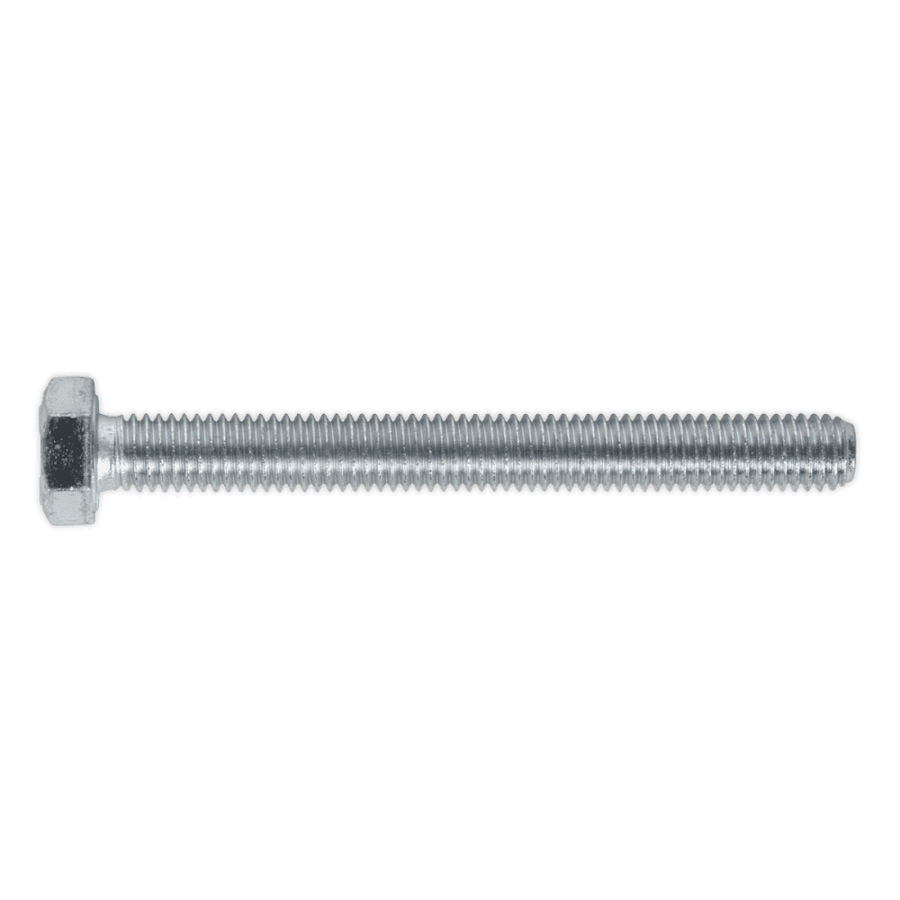 HT Setscrew M8 x 75mm 8.8 Zinc DIN 933 Pack of 25 : Model No.SS875