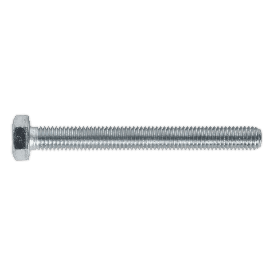 HT Setscrew M8 x 75mm 8.8 Zinc DIN 933 Pack of 25 : Model No.SS875
