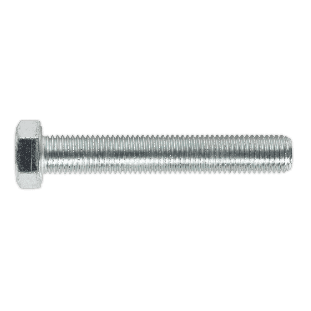 HT Setscrew M16 x 100mm 8.8 Zinc DIN 933 Pack of 5 : Model No.SS16100