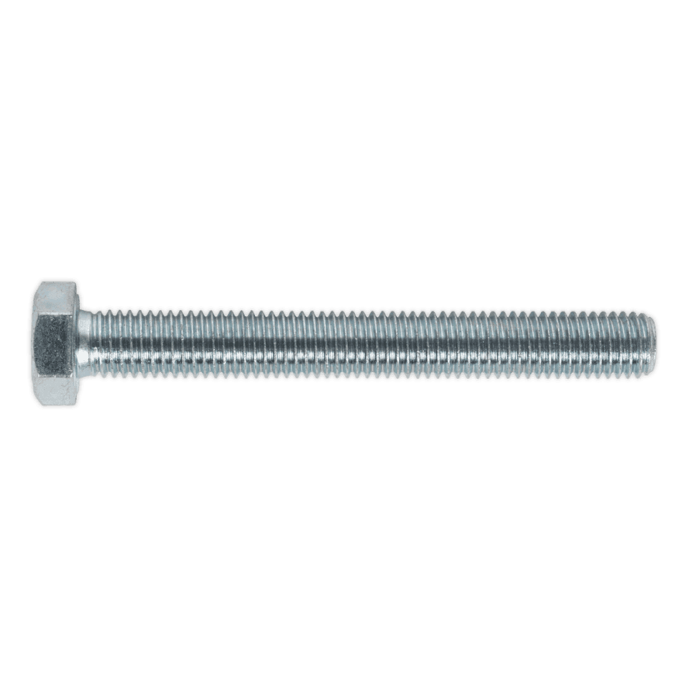 HT Setscrew M12 x 100mm 8.8 Zinc DIN 933 Pack of 10 : Model No.SS12100