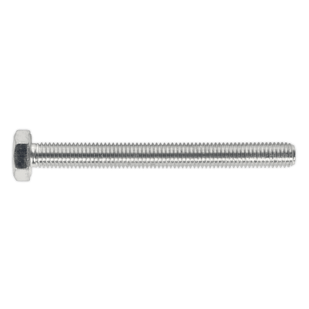HT Setscrew M10 x 100mm 8.8 Zinc DIN 933 Pack of 25 : Model No.SS10100