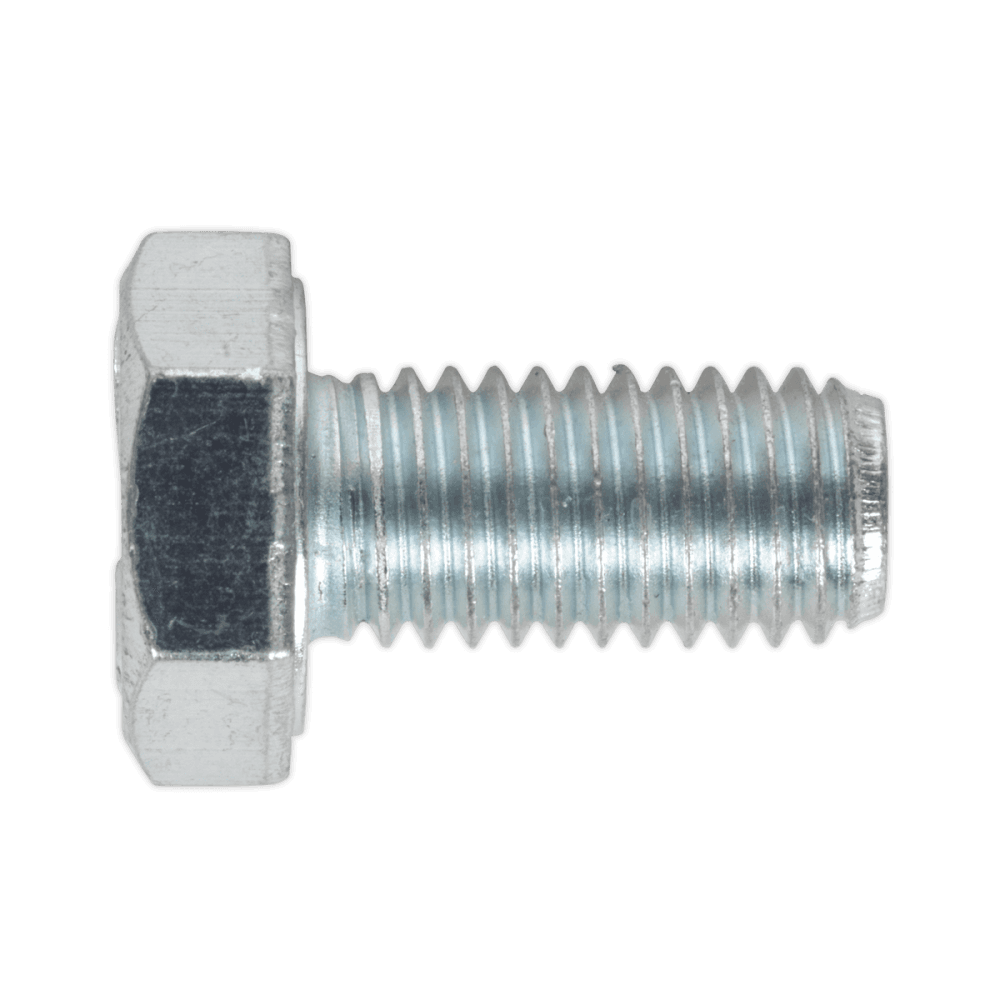 HT Setscrew M10 x 20mm 8.8 Zinc DIN 933 Pack of 25 : Model No.SS1020