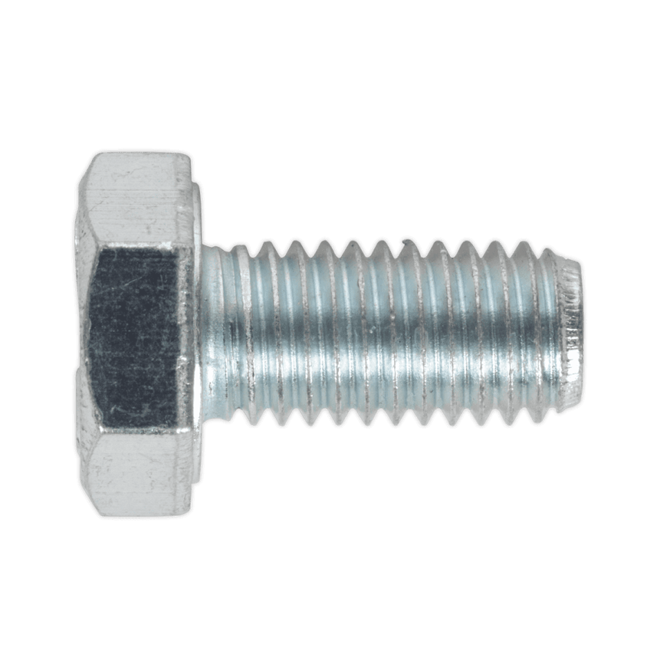 HT Setscrew M10 x 20mm 8.8 Zinc DIN 933 Pack of 25 : Model No.SS1020