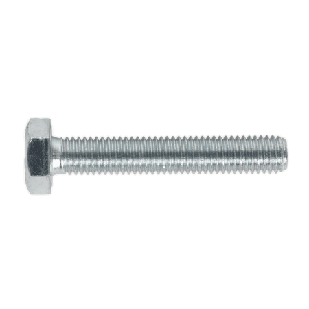 HT Setscrew M10 x 60mm 8.8 Zinc DIN 933 Pack of 25 : Model No.SS1060