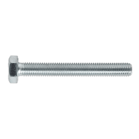 HT Setscrew M10 x 80mm 8.8 Zinc DIN 933 Pack of 25 : Model No.SS1080