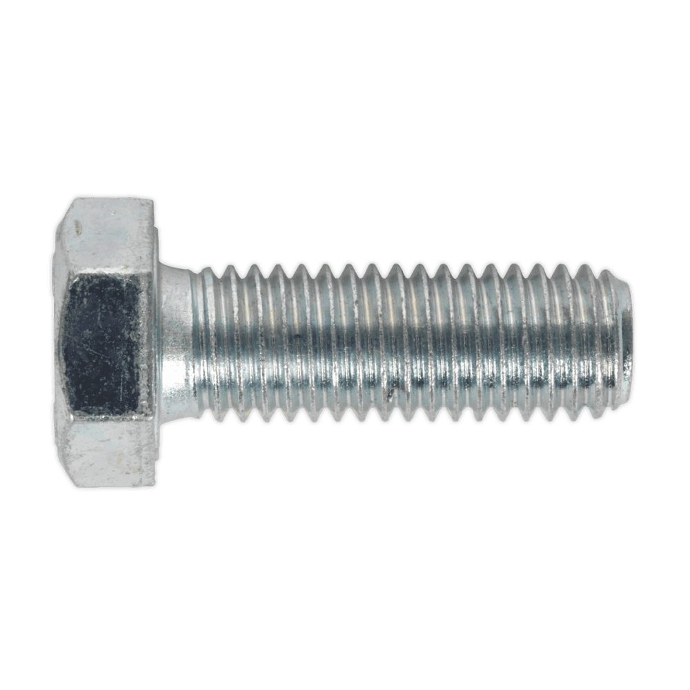 HT Setscrew M12 x 35mm 8.8 Zinc DIN 933 Pack of 25 : Model No.SS1235