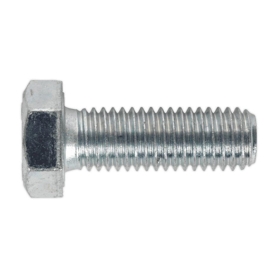 HT Setscrew M12 x 35mm 8.8 Zinc DIN 933 Pack of 25 : Model No.SS1235