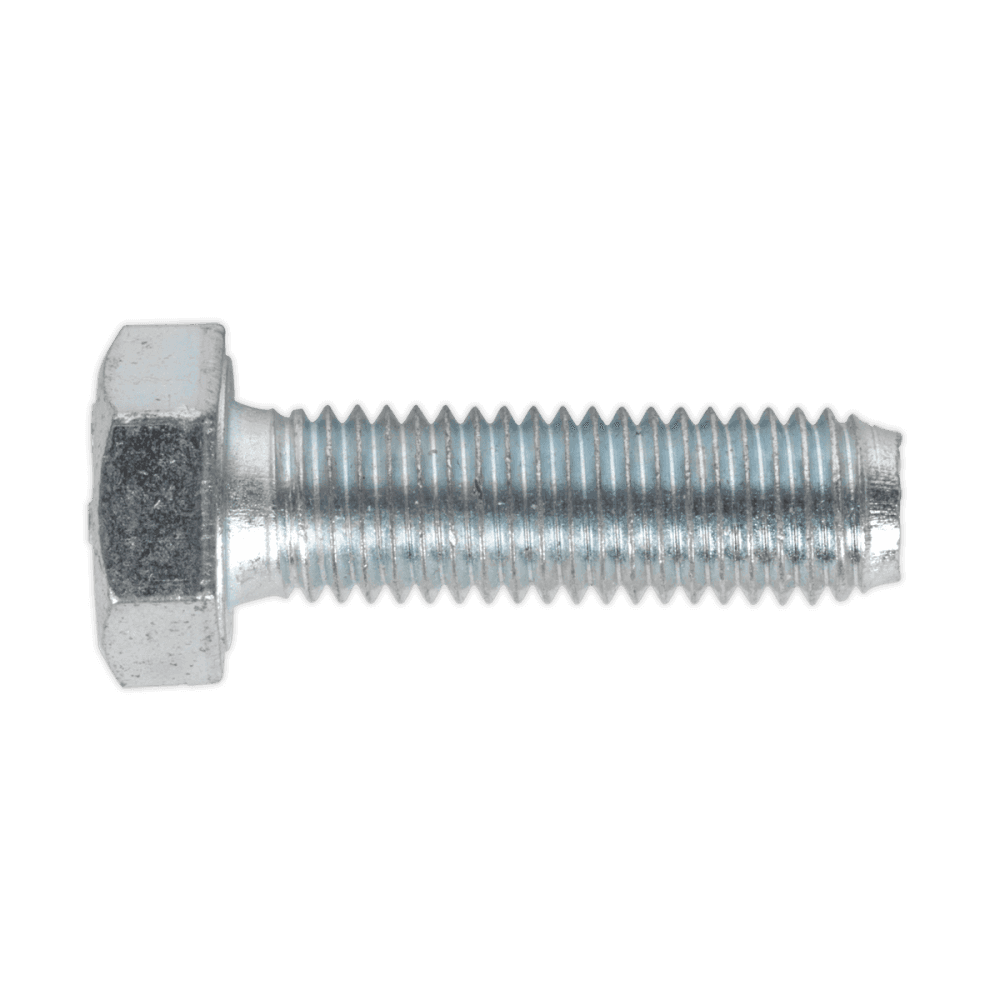 HT Setscrew M12 x 40mm 8.8 Zinc DIN 933 Pack of 25 : Model No.SS1240