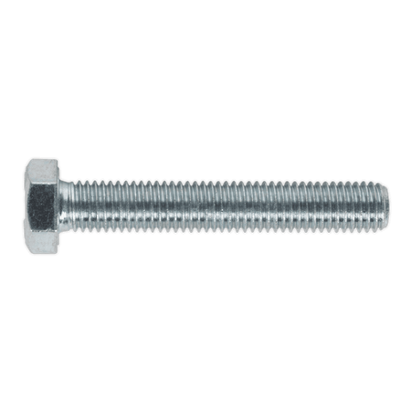 HT Setscrew M12 x 75mm 8.8 Zinc DIN 933 Pack of 25 : Model No.SS1275
