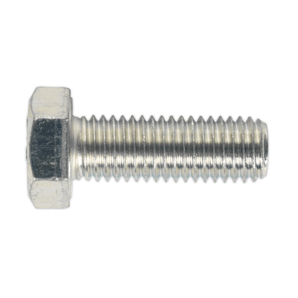 HT Setscrew M14 x 40mm 8.8 Zinc DIN 933 Pack of 10 : Model No.SS1440