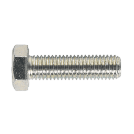 HT Setscrew M14 x 50mm 8.8 Zinc DIN 933 Pack of 10 : Model No.SS1450