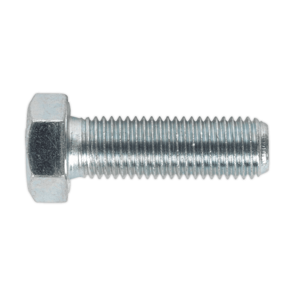 HT Setscrew M16 x 50mm 8.8 Zinc DIN 933 Pack of 10 : Model No.SS1650