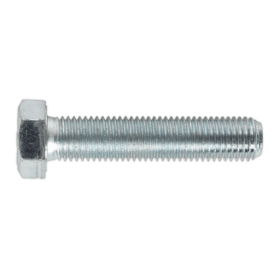 HT Setscrew M16 x 75mm 8.8 Zinc DIN 933 Pack of 10 : Model No.SS1675