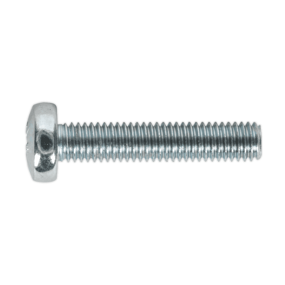 Machine Screw M5 x 25mm Pan Head Pozi Zinc DIN 7985z Pack of 50 : Model No.MSP525