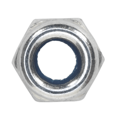 Nylon Lock Nut M4 Zinc DIN 982 Pack of 100 : Model No.NLN4