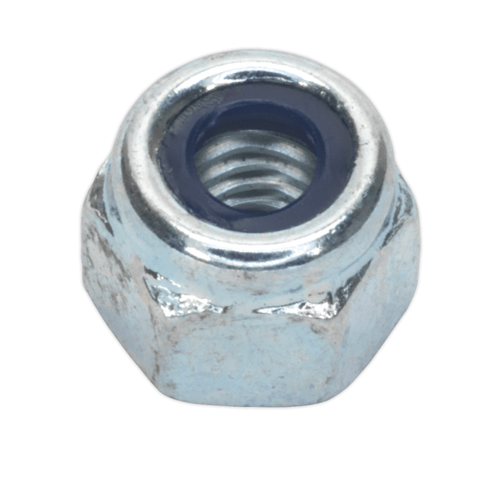 Nylon Lock Nut M5 Zinc DIN 982 Pack of 100 : Model No.NLN5