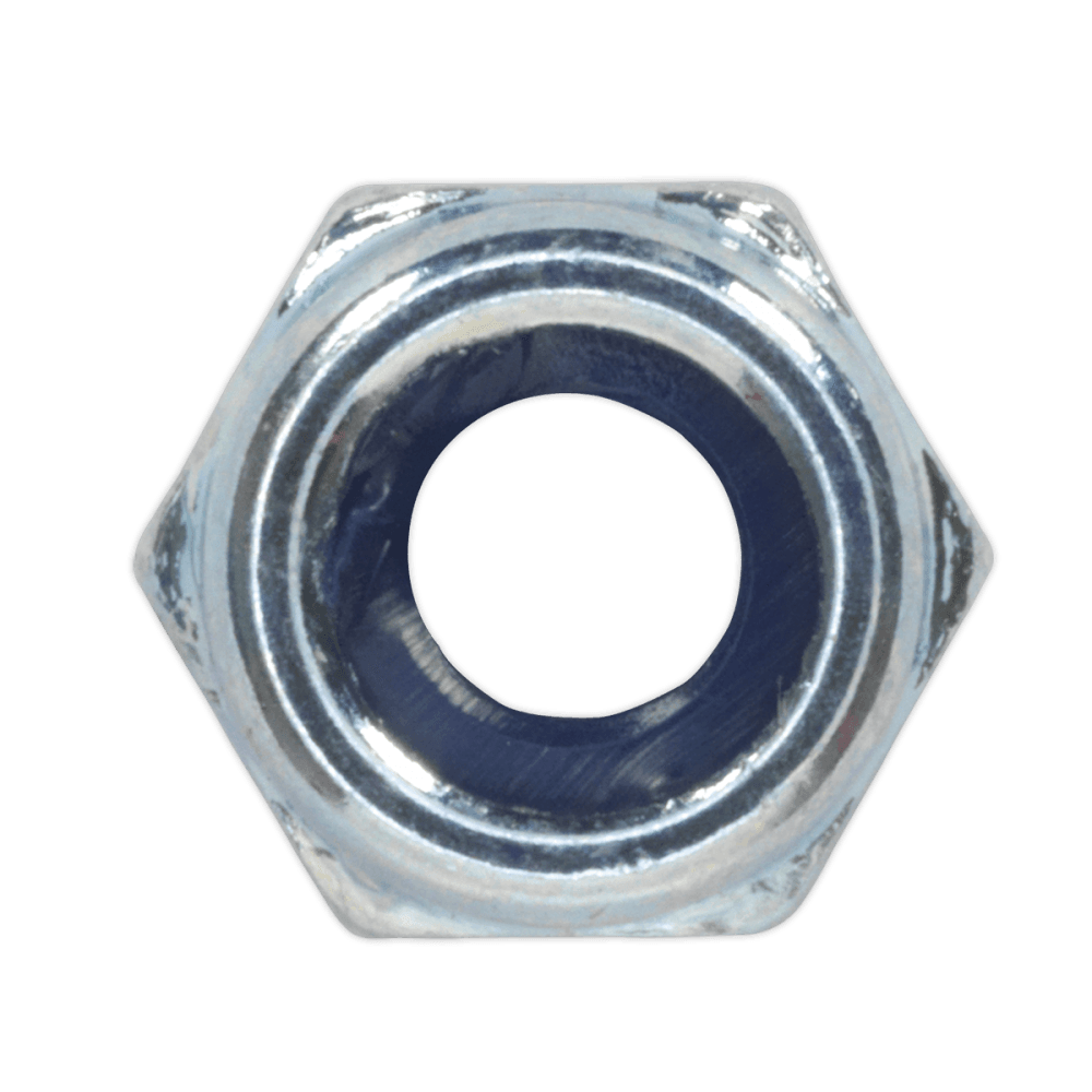 Nylon Lock Nut M5 Zinc DIN 982 Pack of 100 : Model No.NLN5