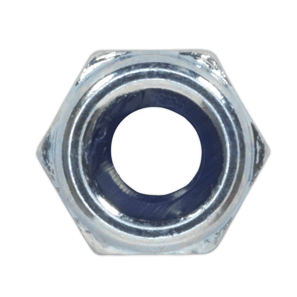 Nylon Lock Nut M5 Zinc DIN 982 Pack of 100 : Model No.NLN5