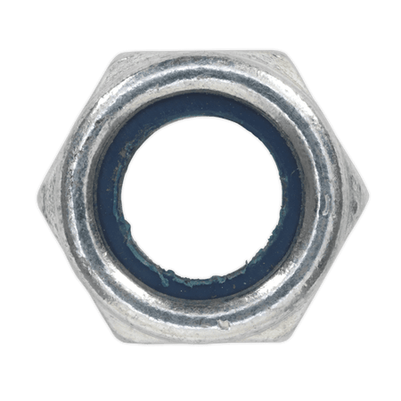 Nylon Lock Nut M14 Zinc DIN 982 Pack of 25 : Model No.NLN14