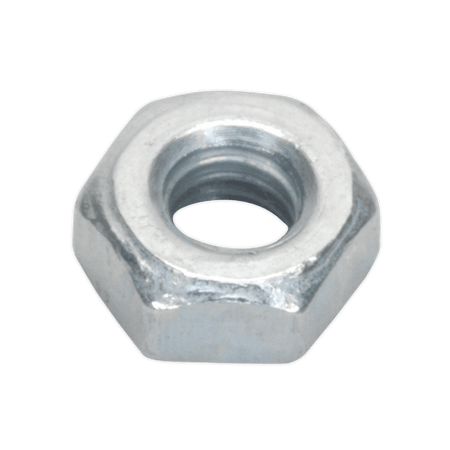 Steel Nut M3 Zinc DIN 934 Pack of 100 : Model No.SN3