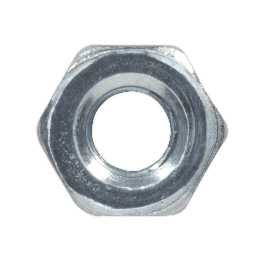 Steel Nut M3 Zinc DIN 934 Pack of 100 : Model No.SN3