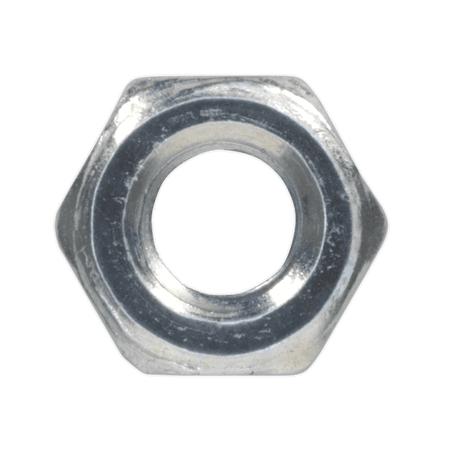 Steel Nut M4 Zinc DIN 934 Pack of 100 : Model No.SN4