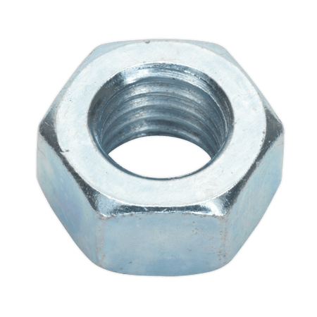 Steel Nut M12 Zinc DIN 934 Pack of 25 : Model No.SN12