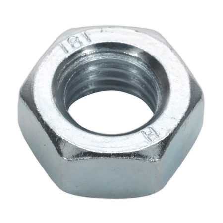 Steel Nut M14 Zinc DIN 934 Pack of 25 : Model No.SN14