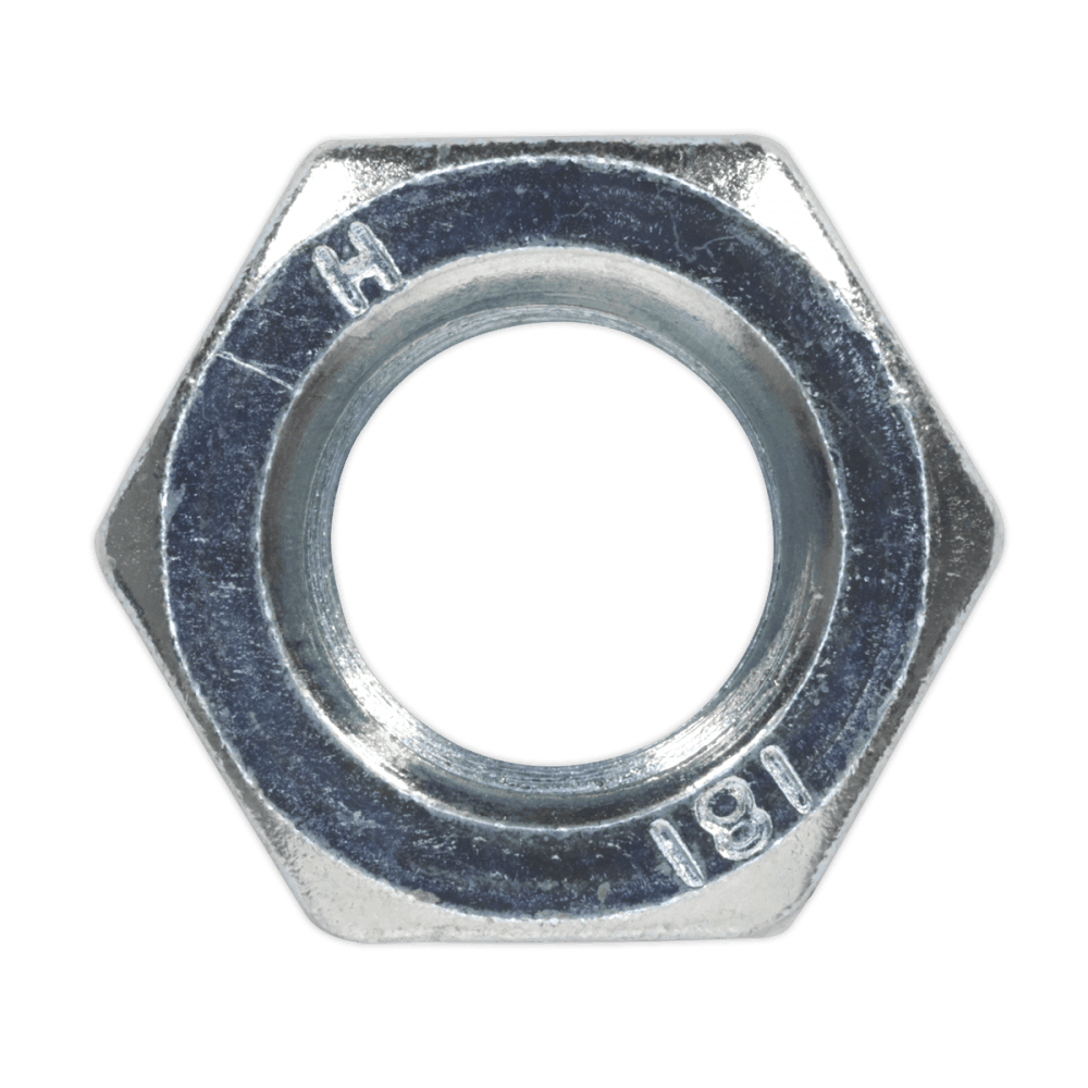 Steel Nut M14 Zinc DIN 934 Pack of 25 : Model No.SN14