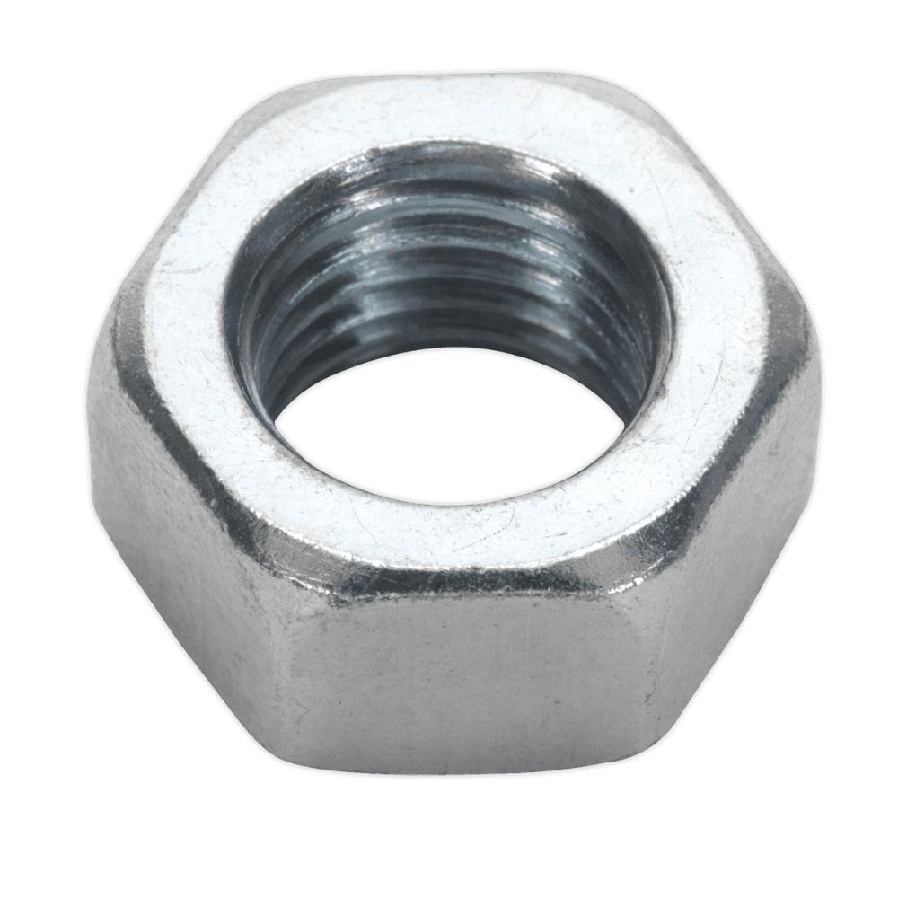 Steel Nut M16 Zinc DIN 934 Pack of 25 : Model No.SN16