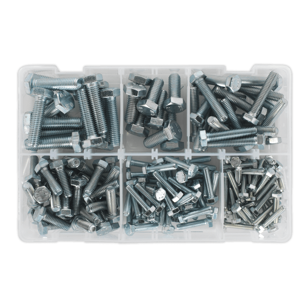 Setscrew Assortment 150pc Metric M5-M10 High Tensile DIN 933 : Model No.AB048SS