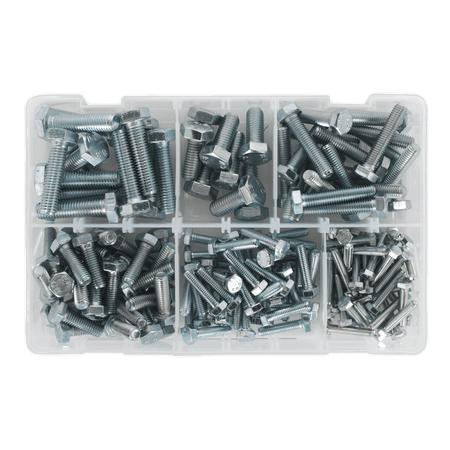 Setscrew Assortment 150pc Metric M5-M10 High Tensile DIN 933 : Model No.AB048SS