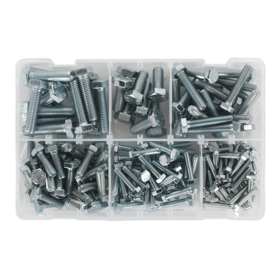 Setscrew Assortment 150pc Metric M5-M10 High Tensile DIN 933 : Model No.AB048SS