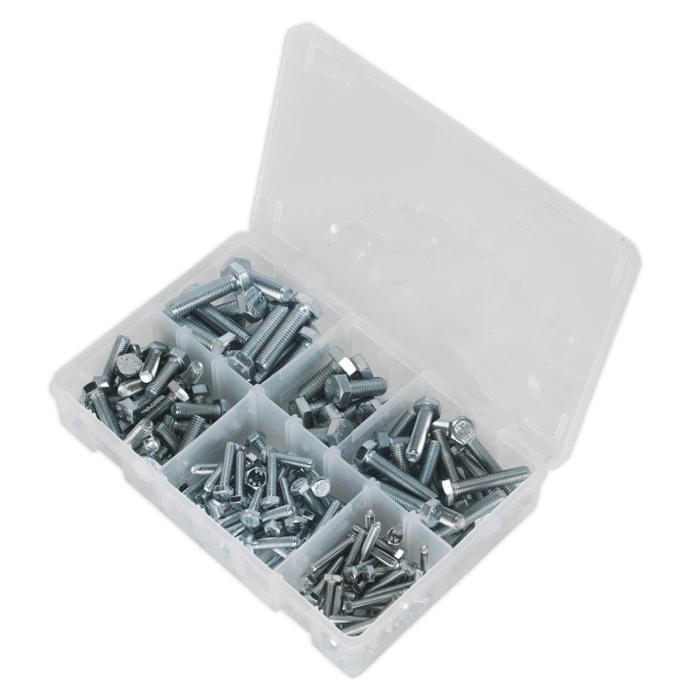Setscrew Assortment 150pc Metric M5-M10 High Tensile DIN 933 : Model No.AB048SS