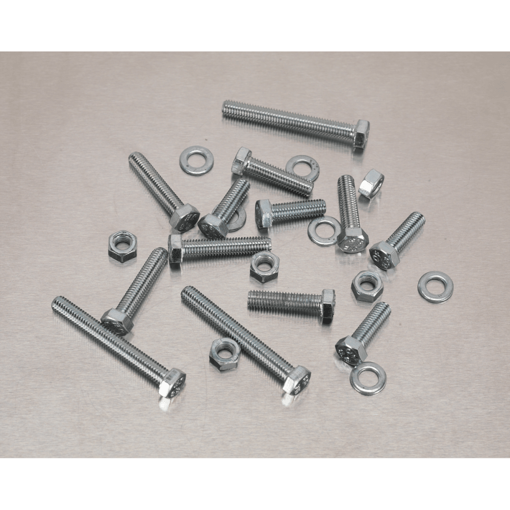 Setscrew, Nut & Washer Assortment 444pc High Tensile M5 Metric : Model No.AB049SNW