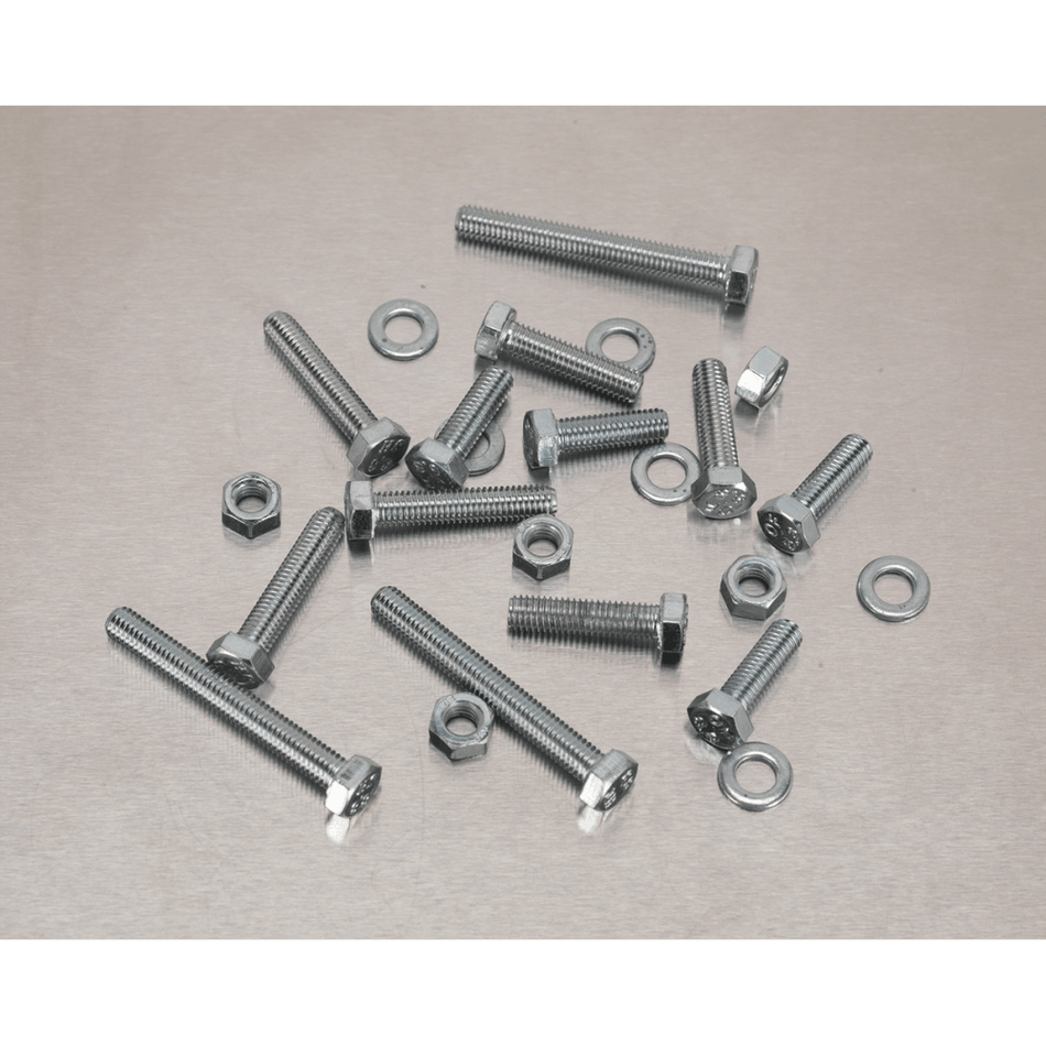 Setscrew, Nut & Washer Assortment 444pc High Tensile M5 Metric : Model No.AB049SNW