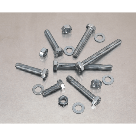 Setscrew, Nut & Washer Assortment 220pc High Tensile M8 Metric : Model No.AB051SNW