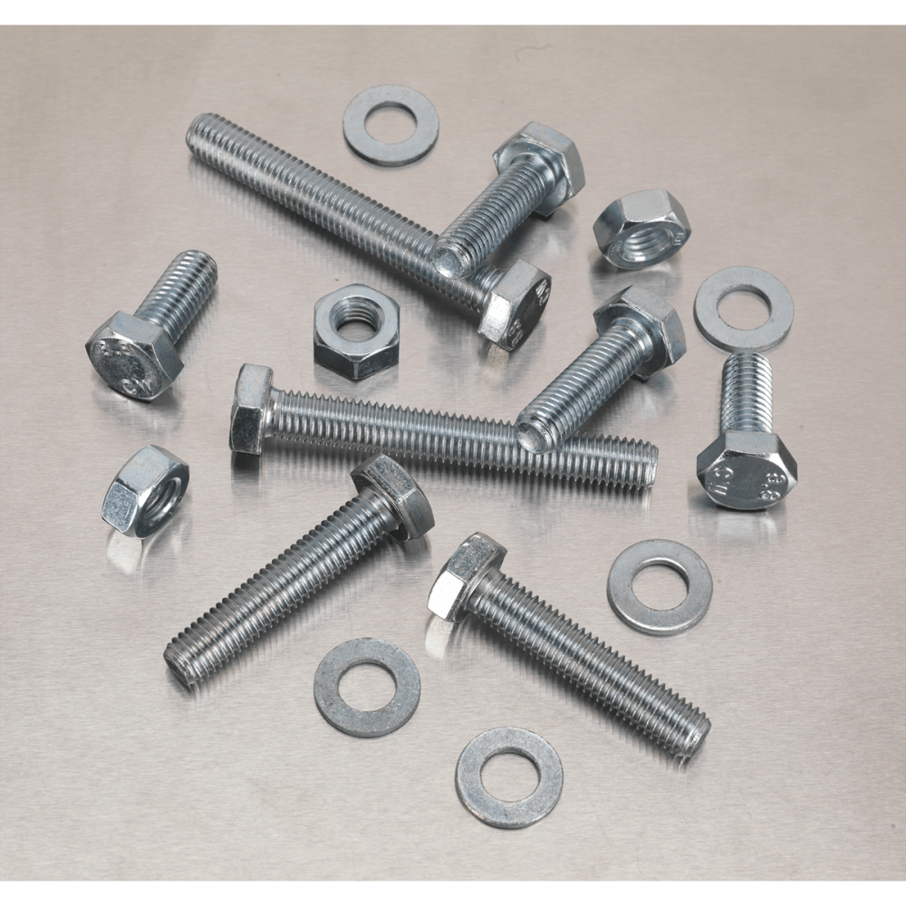 Setscrew, Nut & Washer Assortment 150pc High Tensile M10 Metric : Model No.AB052SNW