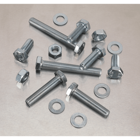 Setscrew, Nut & Washer Assortment 150pc High Tensile M10 Metric : Model No.AB052SNW