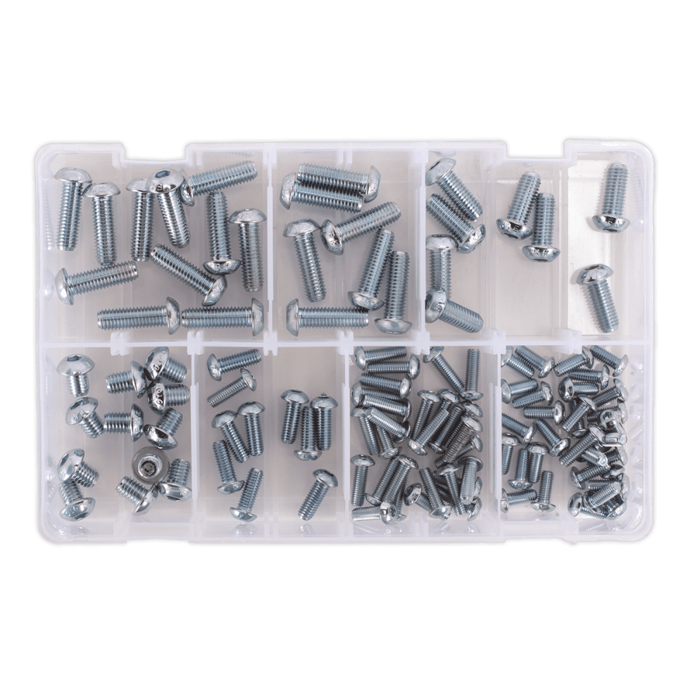 Socket Screw Assortment 108pc M5-M10 Button Head High Tensile 10.9 Metric DIN 912 : Model No.AB053BH