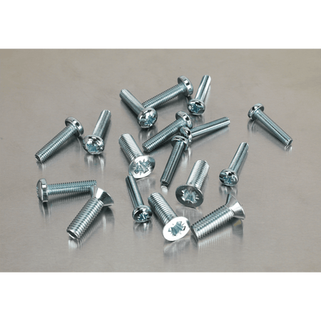 Machine (Body) Screw Assortment 264pc M5-M8 Countersunk DIN 965Z & Pan Head DIN 7985Z Pozi - Metric : Model No.AB054MS