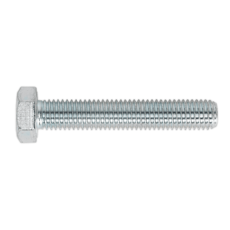HT Setscrew M14 x 80mm 8.8 Zinc DIN 933 Pack of 10 : Model No.SS1480