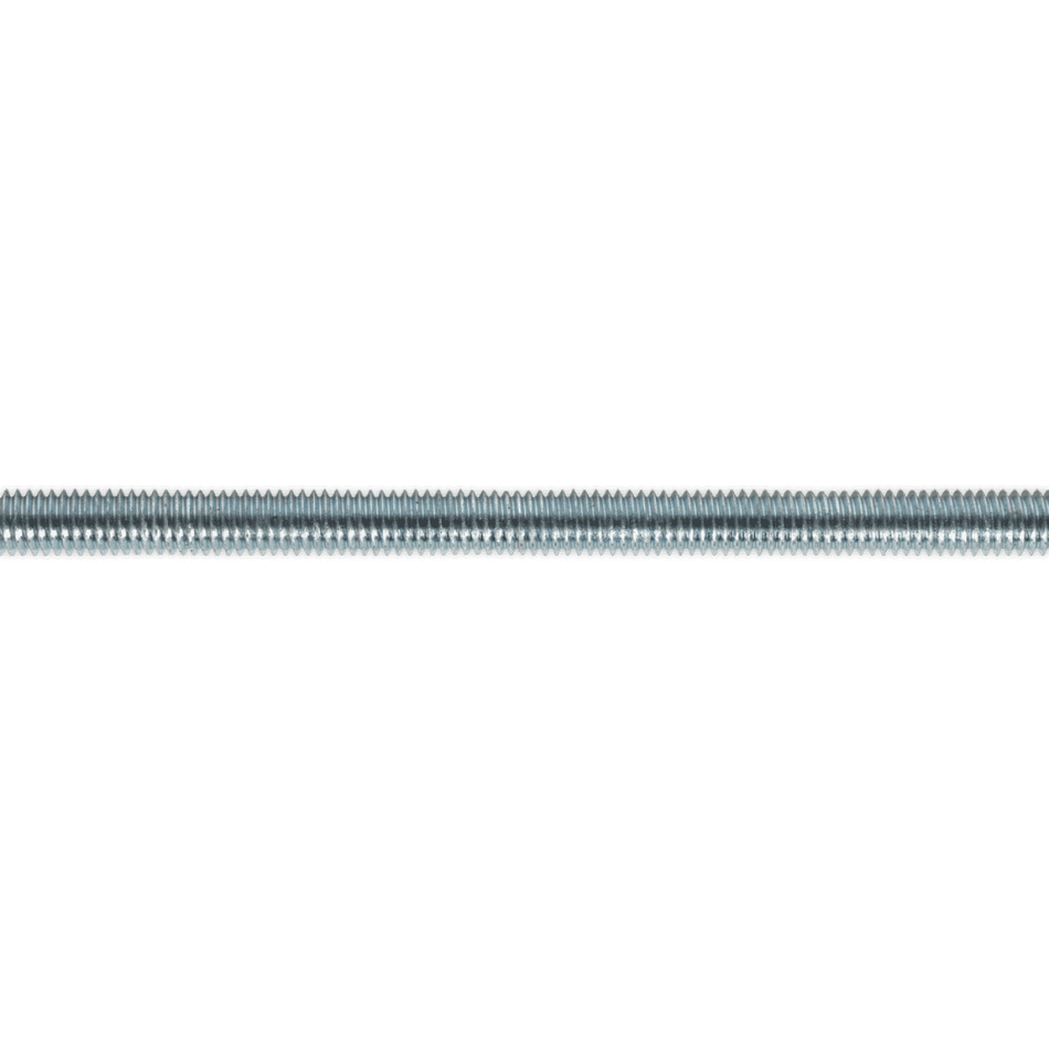 Studding M6 x 1mtr Zinc DIN 975 Pack of 5 : Model No.STUD6