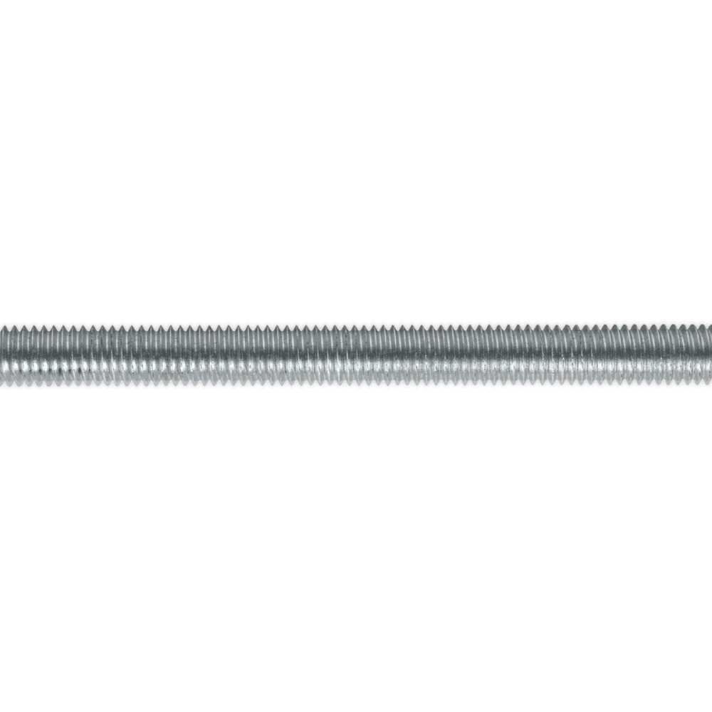 Studding M8 x 1mtr Zinc DIN 975 Pack of 5 : Model No.STUD8