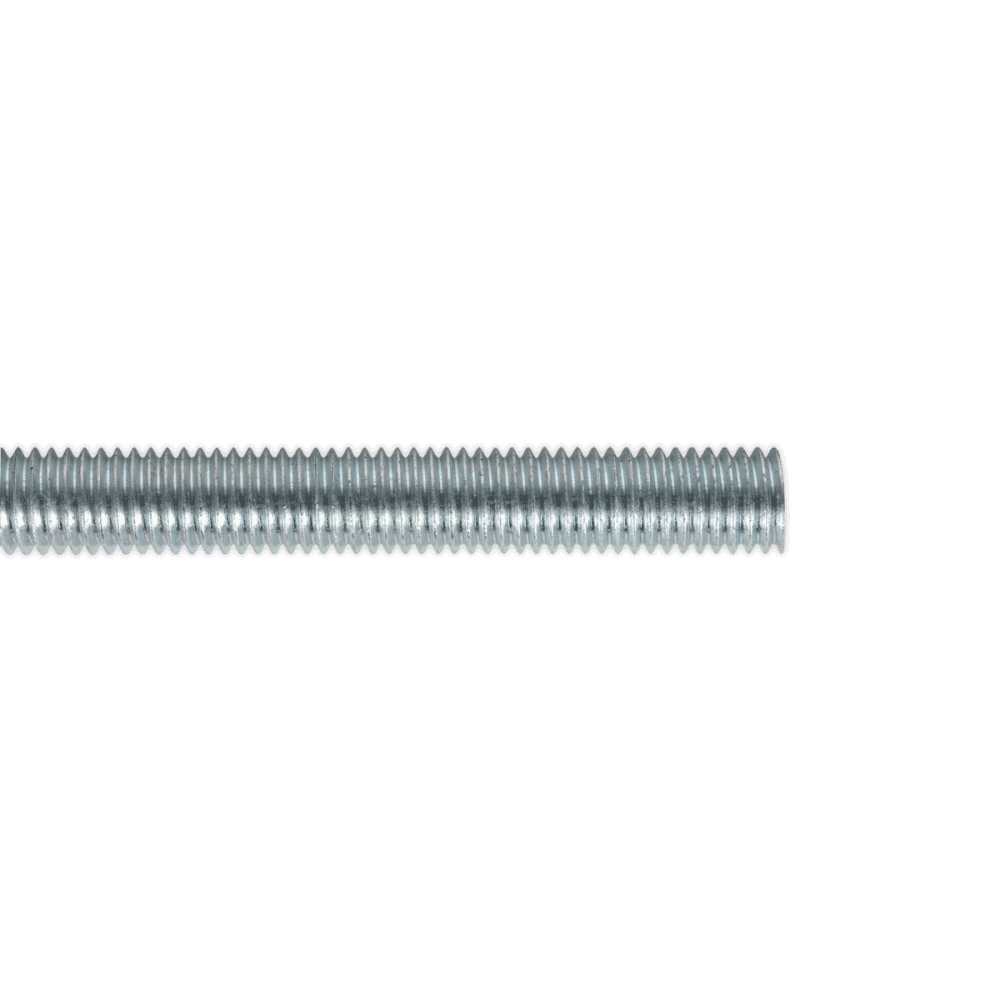 Studding M8 x 1mtr Zinc DIN 975 Pack of 5 : Model No.STUD8