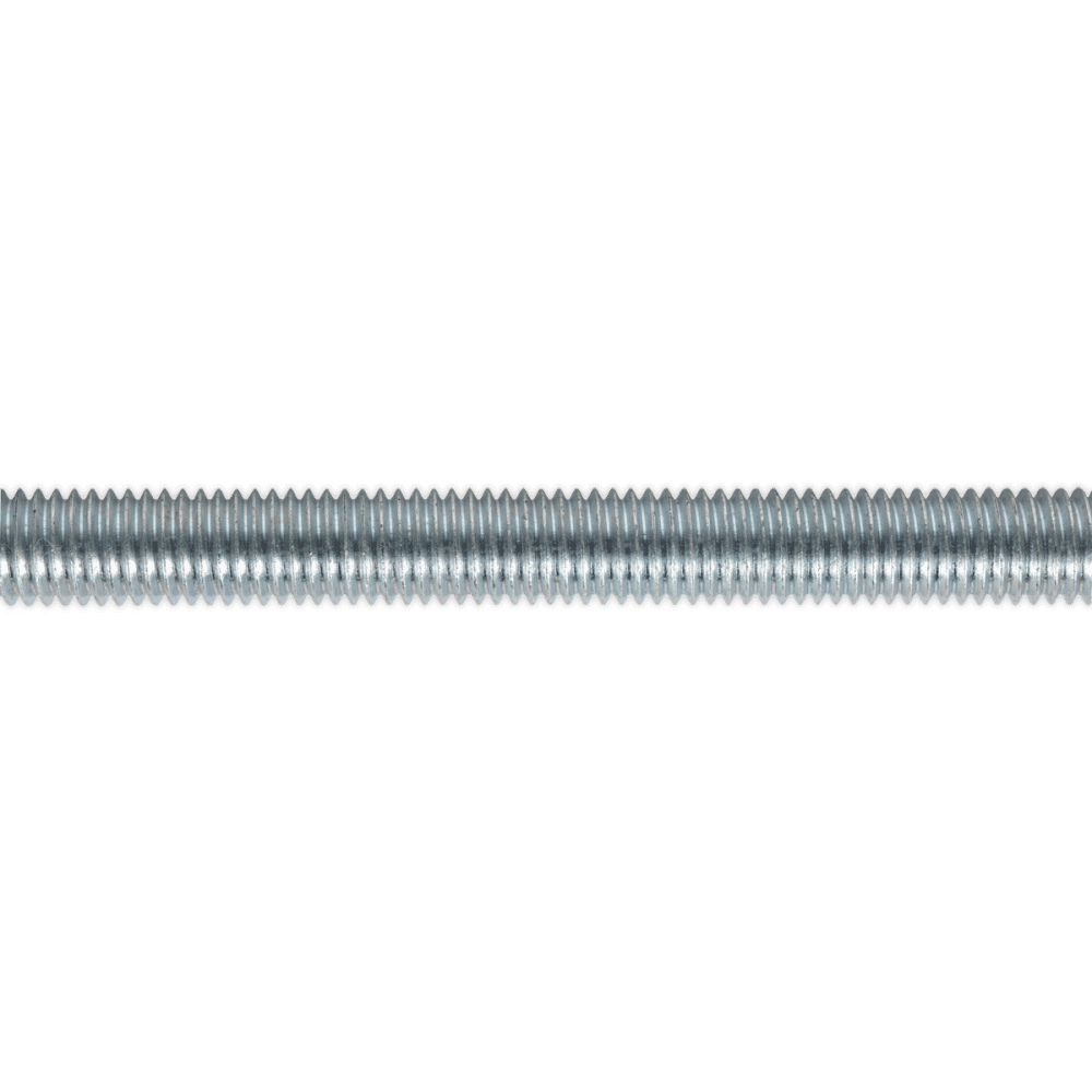 Studding M10 x 1mtr Zinc DIN 975 Pack of 5 : Model No.STUD10