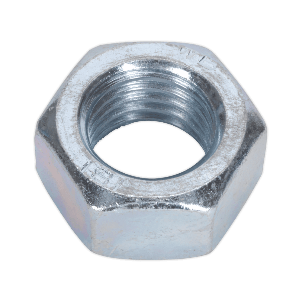 Steel Nut M24 Zinc DIN 934 Pack of 5 : Model No.SN24
