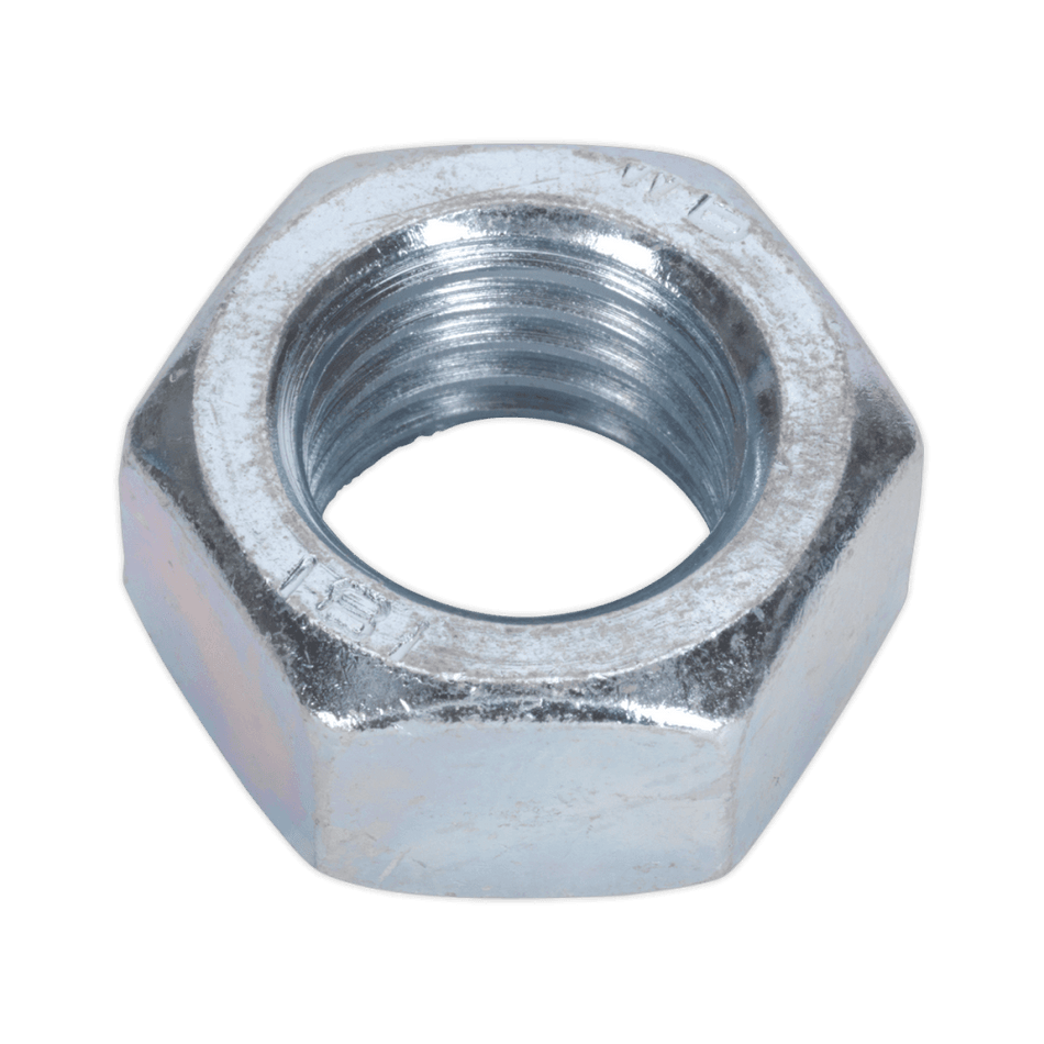 Steel Nut M24 Zinc DIN 934 Pack of 5 : Model No.SN24