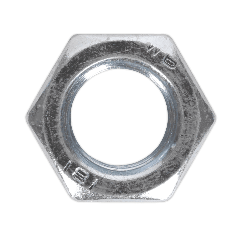 Steel Nut M24 Zinc DIN 934 Pack of 5 : Model No.SN24