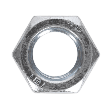 Steel Nut M24 Zinc DIN 934 Pack of 5 : Model No.SN24